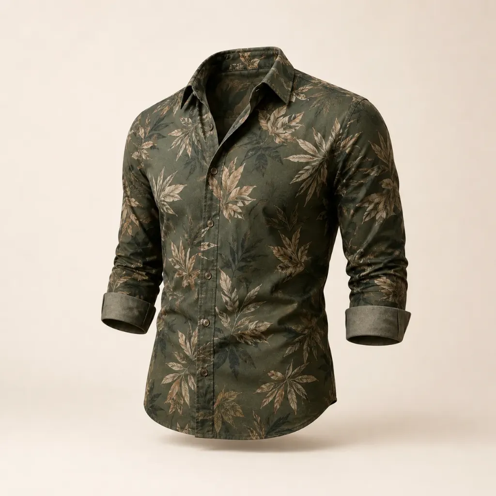 Olive Botanica Shirt (M)